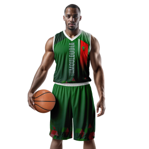Maillot de basketball domicile MC Alger 25/26